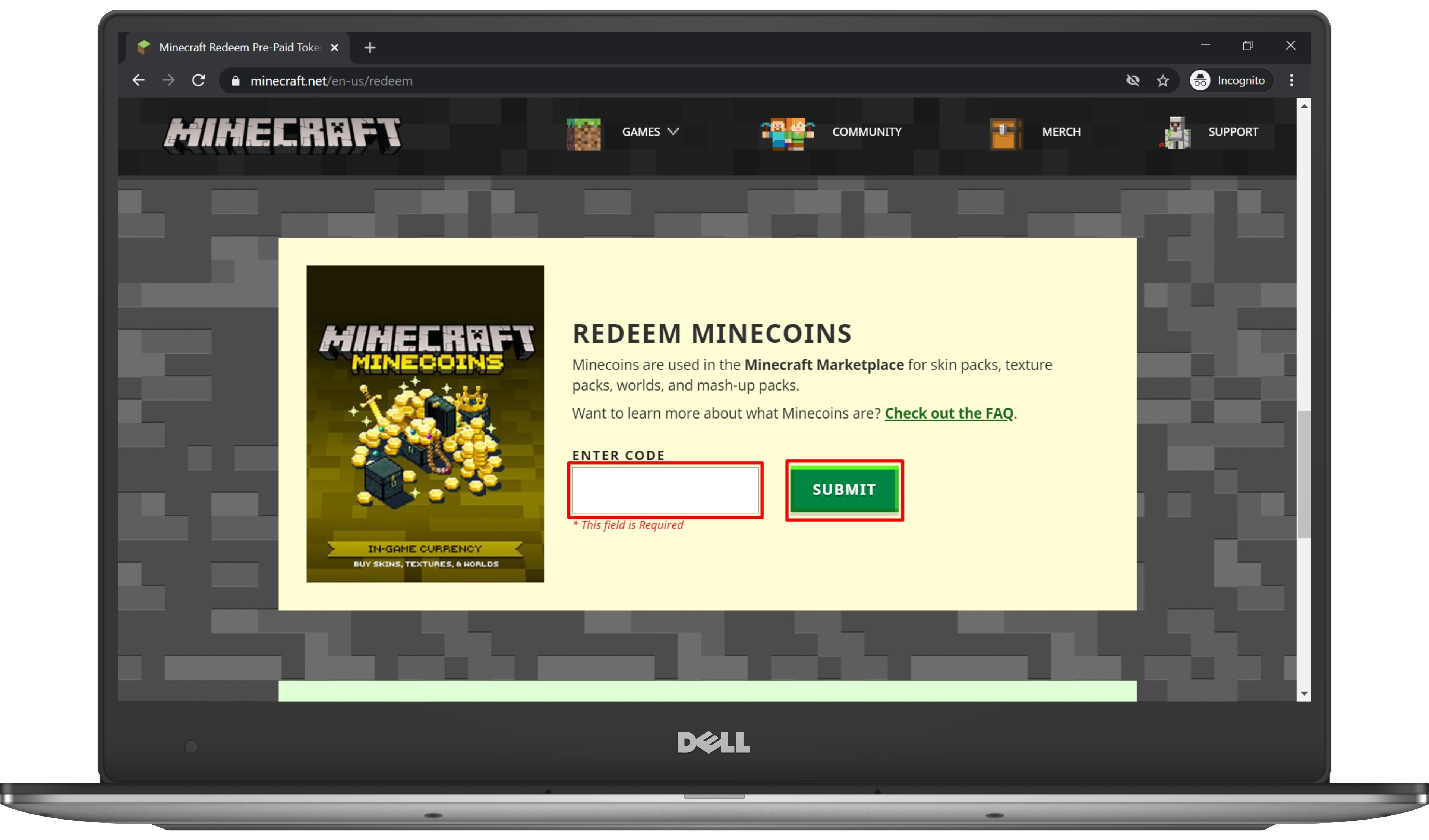 How to Redeem Minecraft and Minecoins Voucher Code Codashop Qatar